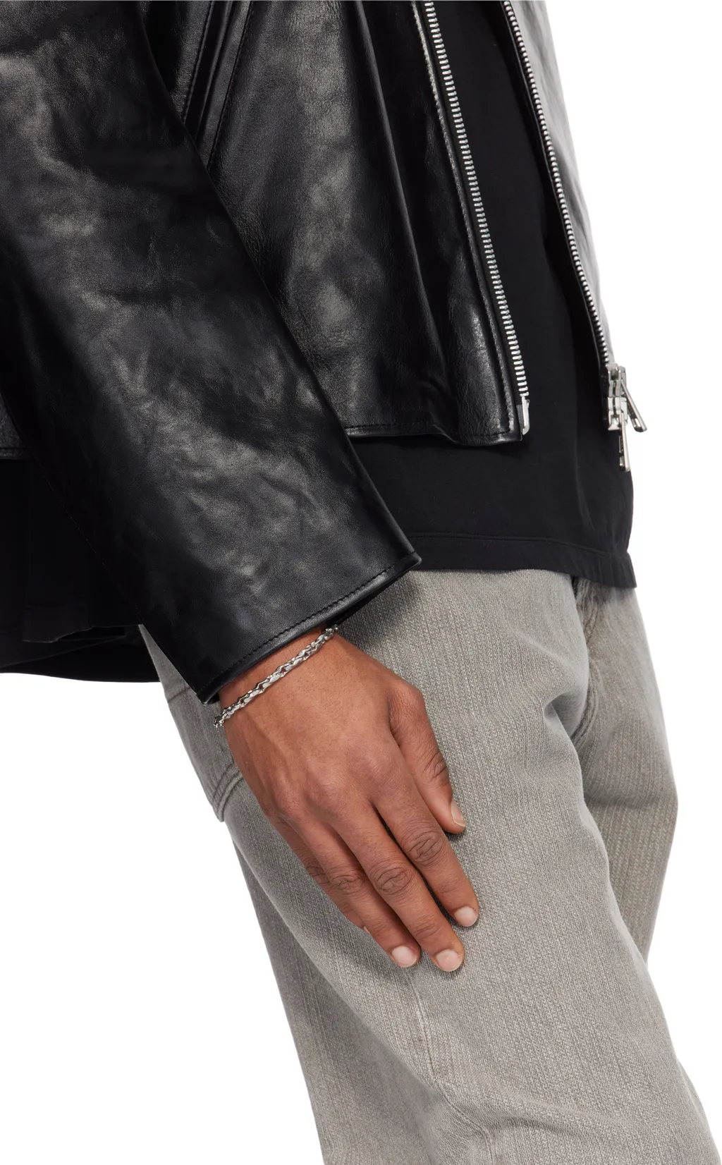 Hammered Chain Bracelet