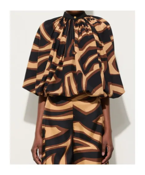 Balloon Sleeve Blouse