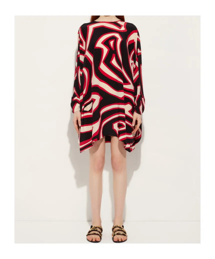 Printed Kaftan Top