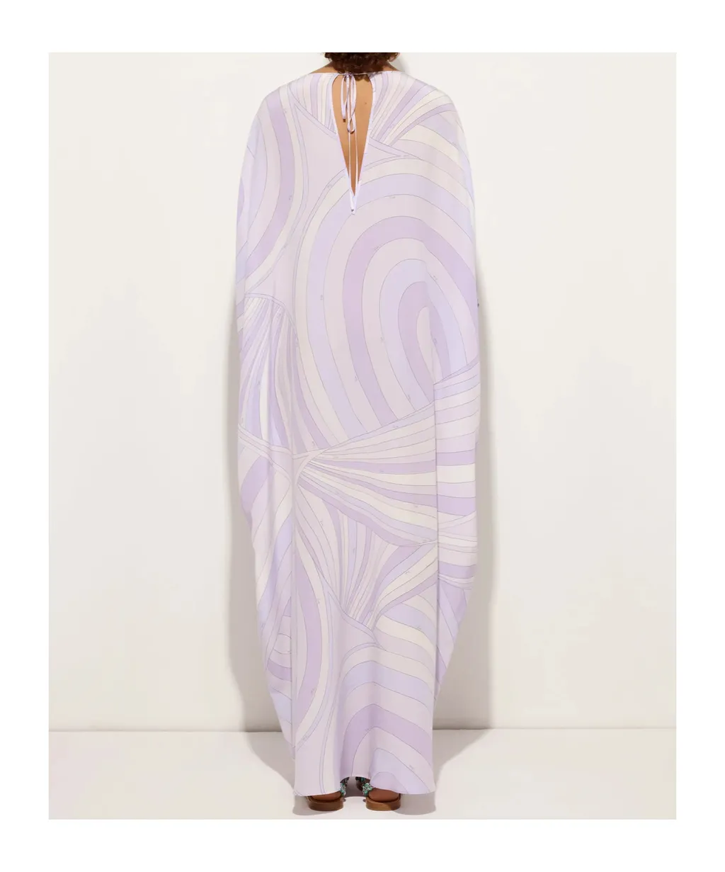 Iride Printed Long Kaftan