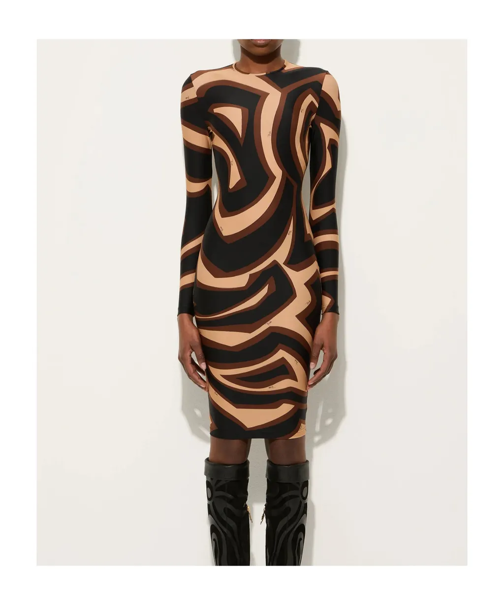Abstract Pattern Dress