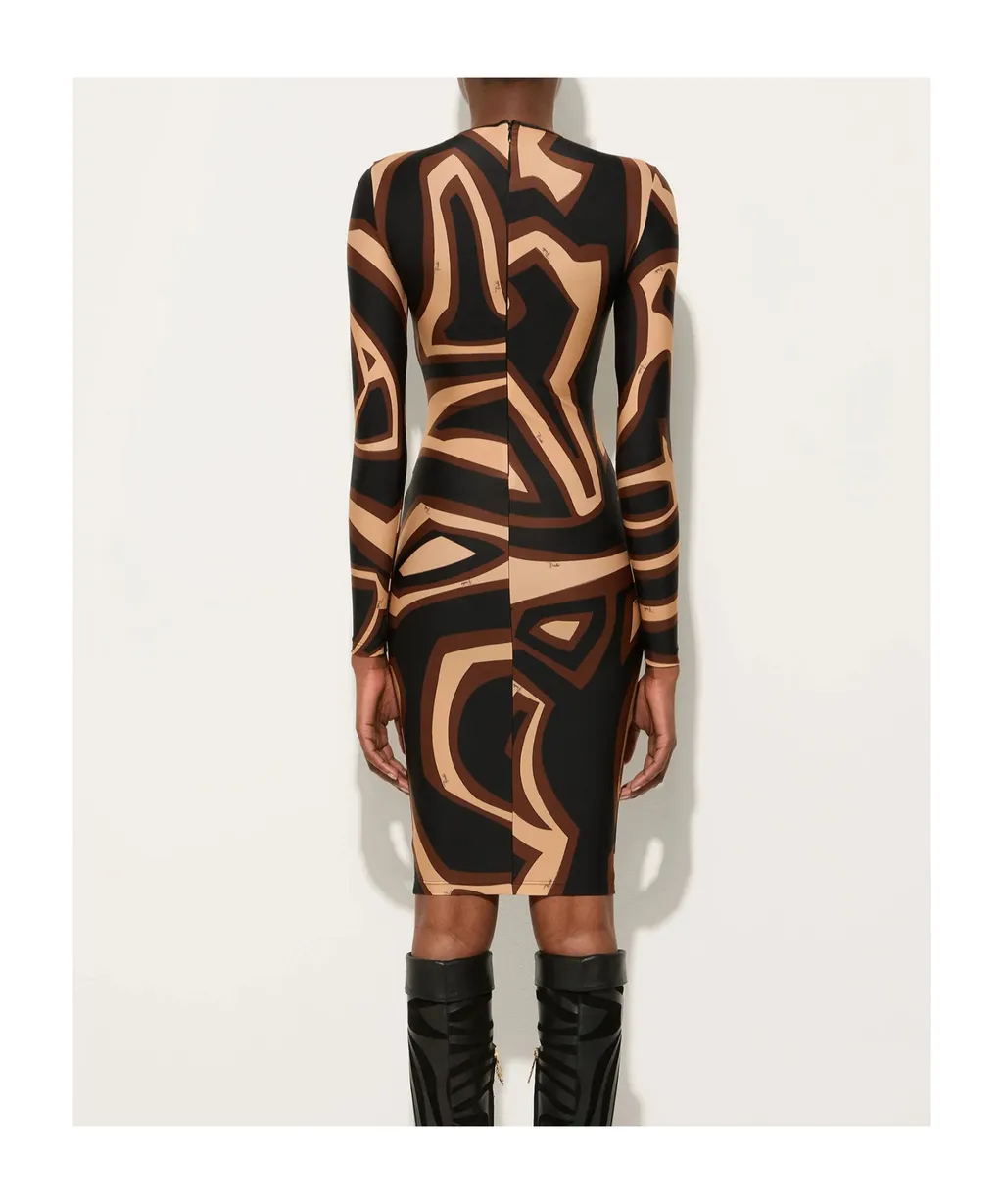 Abstract Pattern Dress