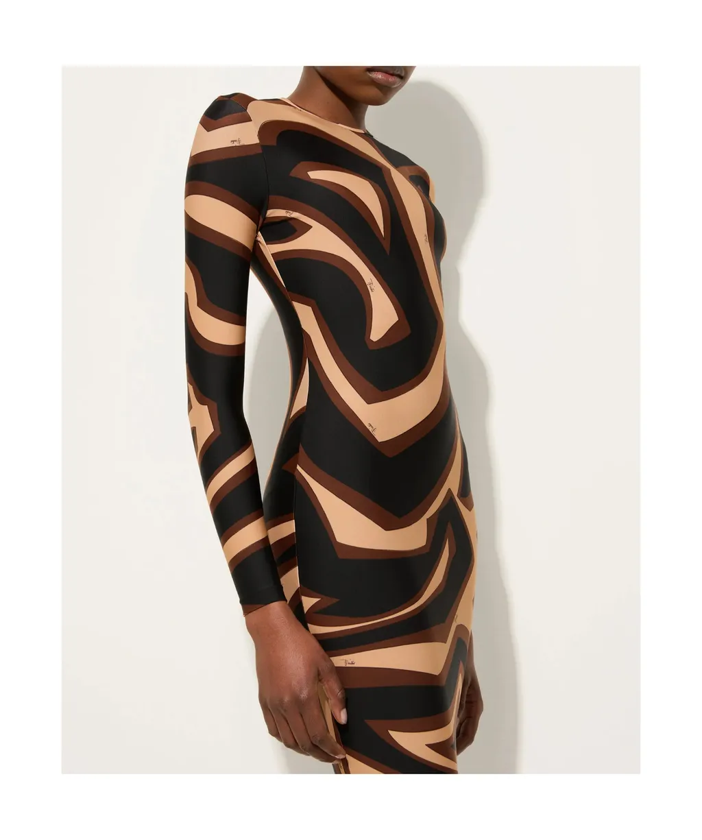 Abstract Pattern Dress