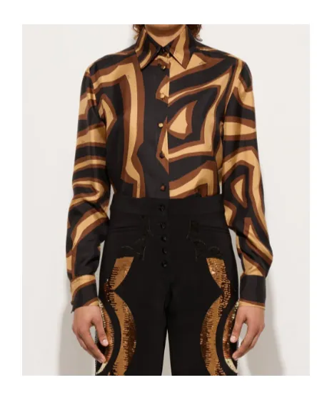Labirinto Printed Twill Shirt