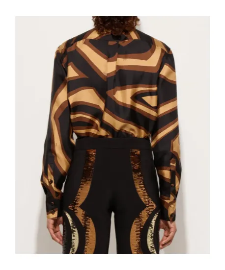 Labirinto Printed Twill Shirt