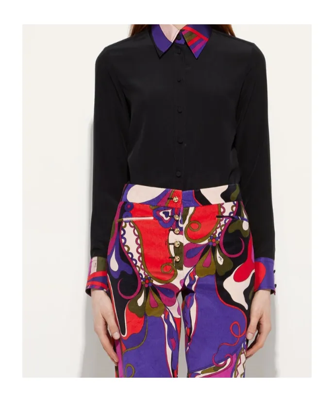 Button Print Shirt