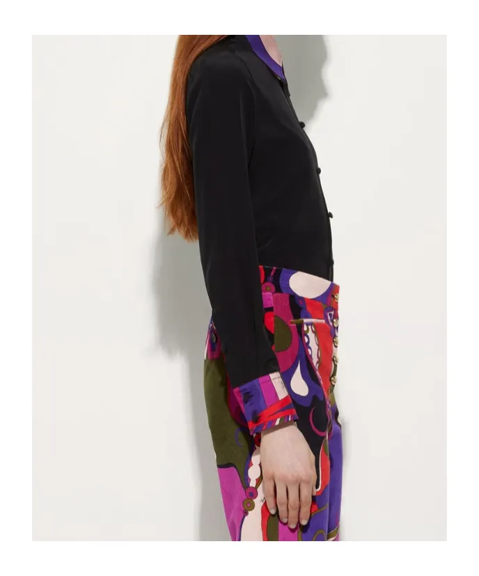 Button Print Shirt