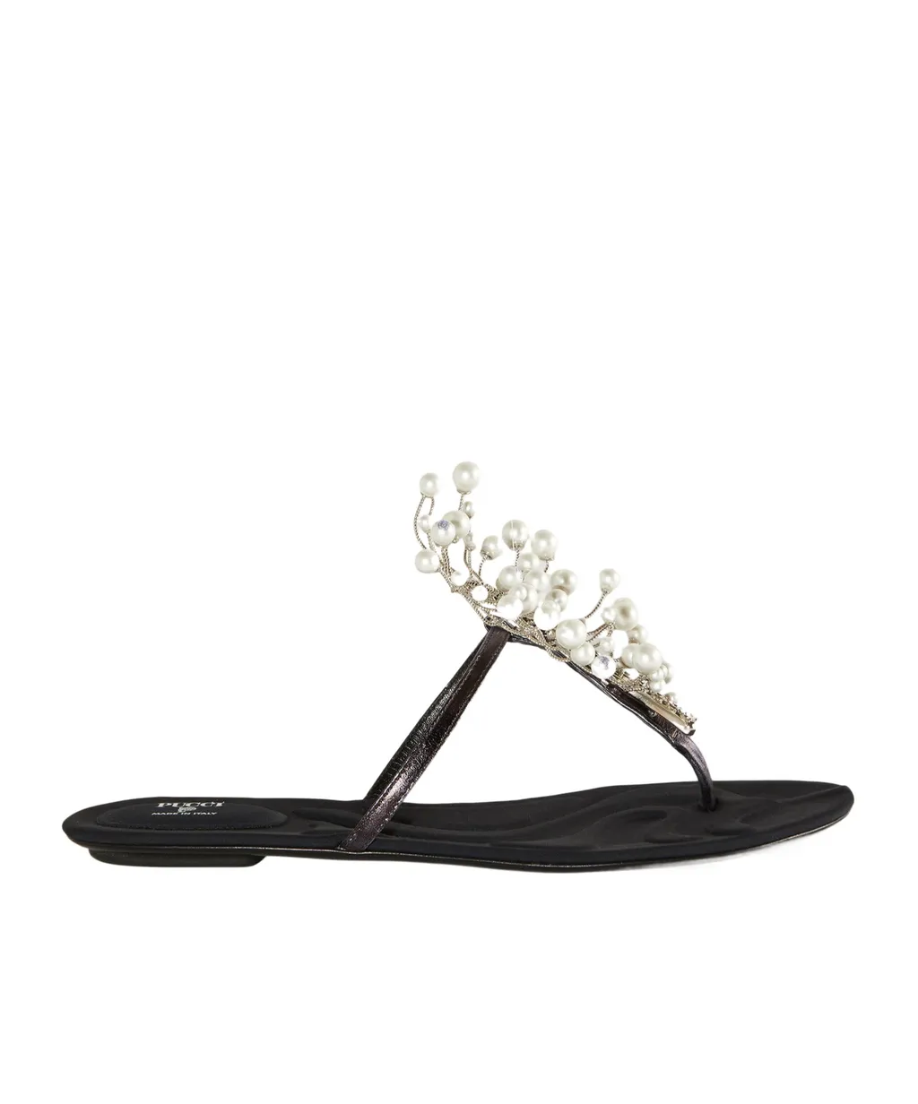 Round Head Flat Slippers