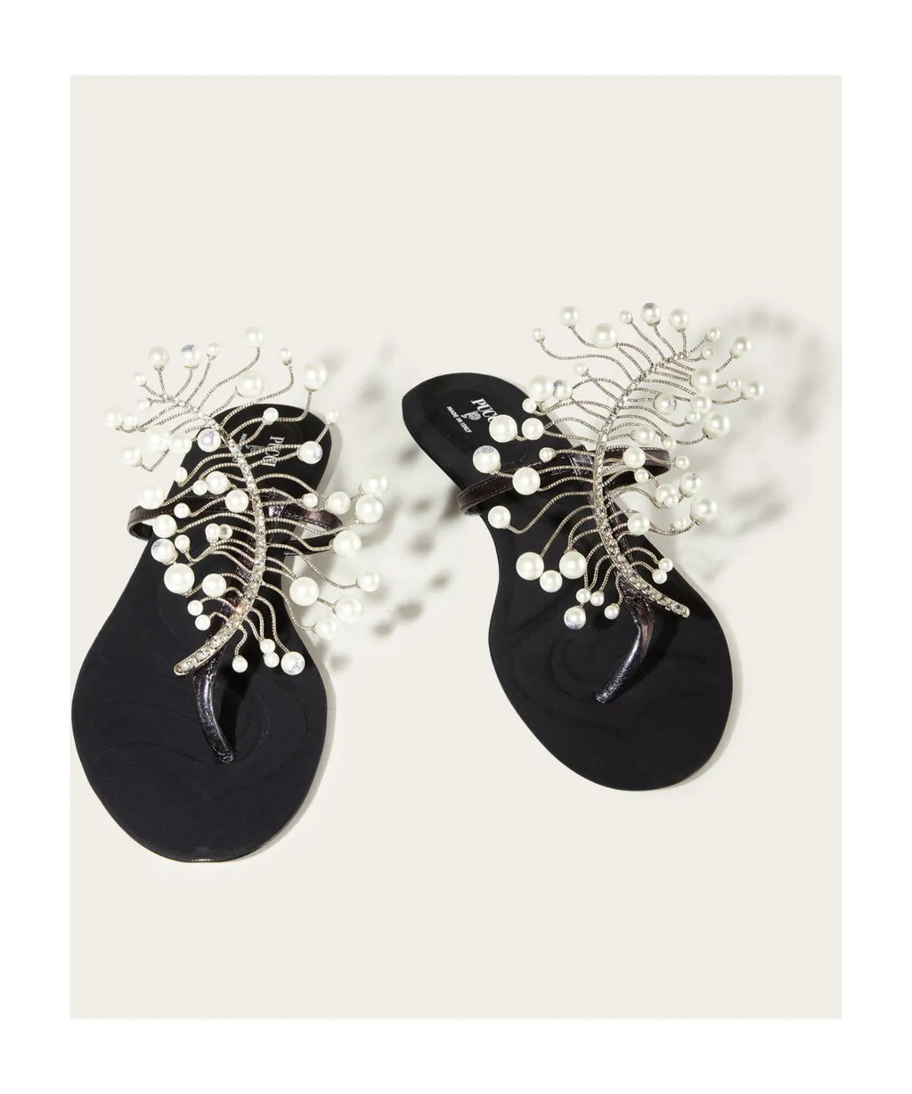 Round Head Flat Slippers