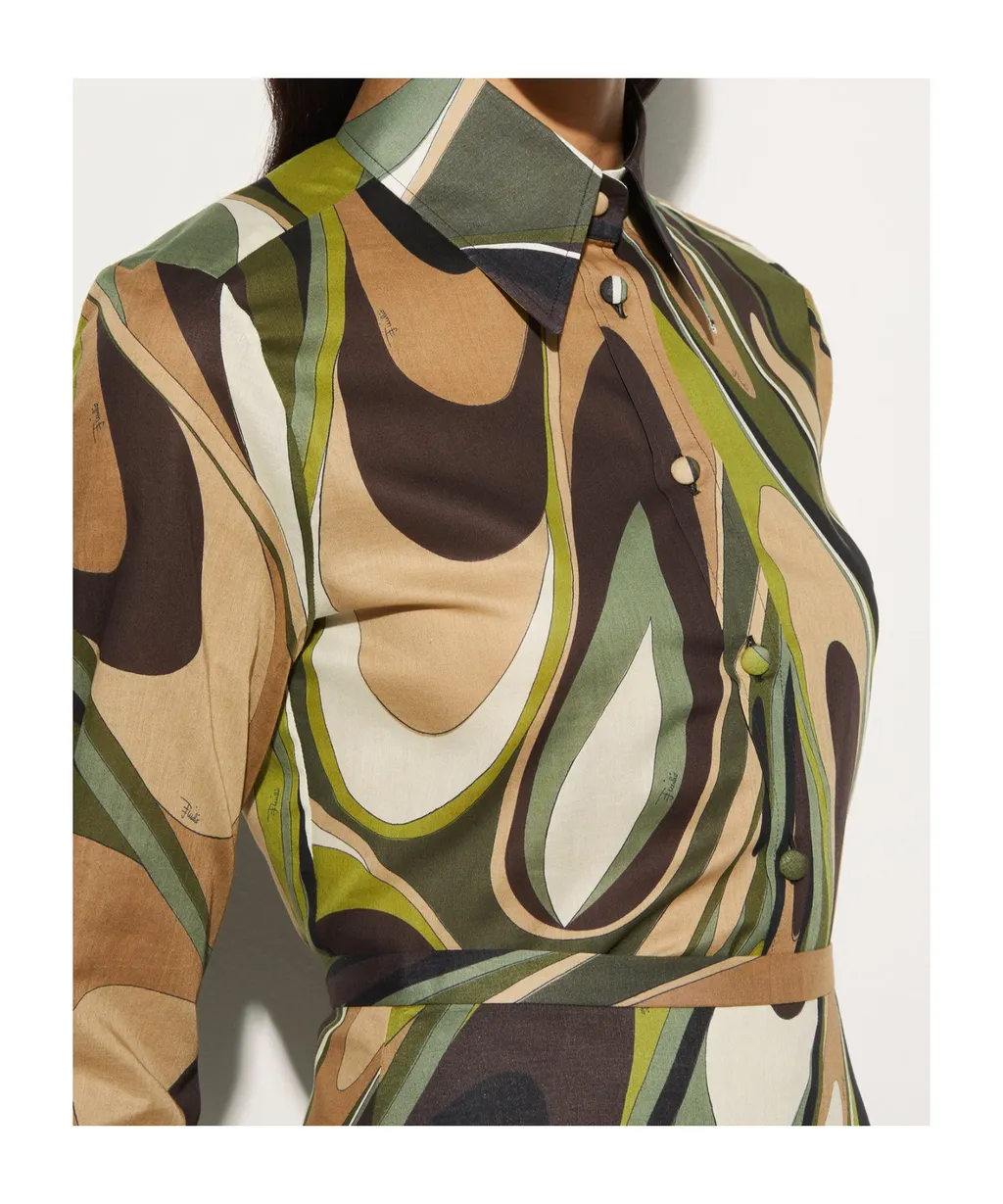 Onde Print Shirt