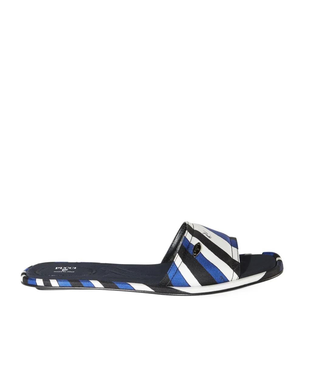 Yummy Logo Plaque Sandals