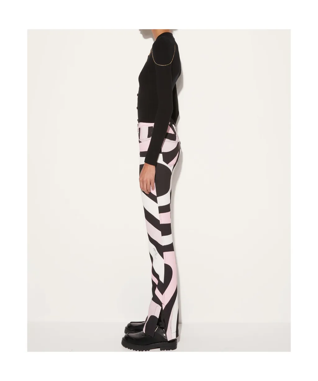 Marmo-Print Trousers