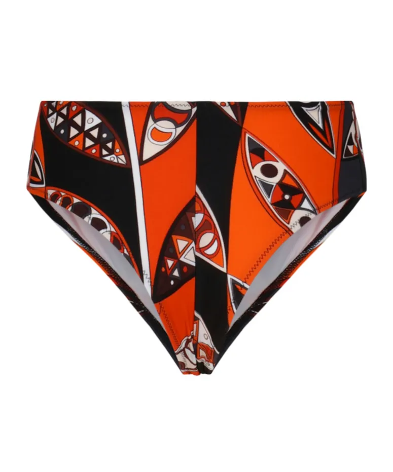 Graphic Printed Stretched Swimsuit