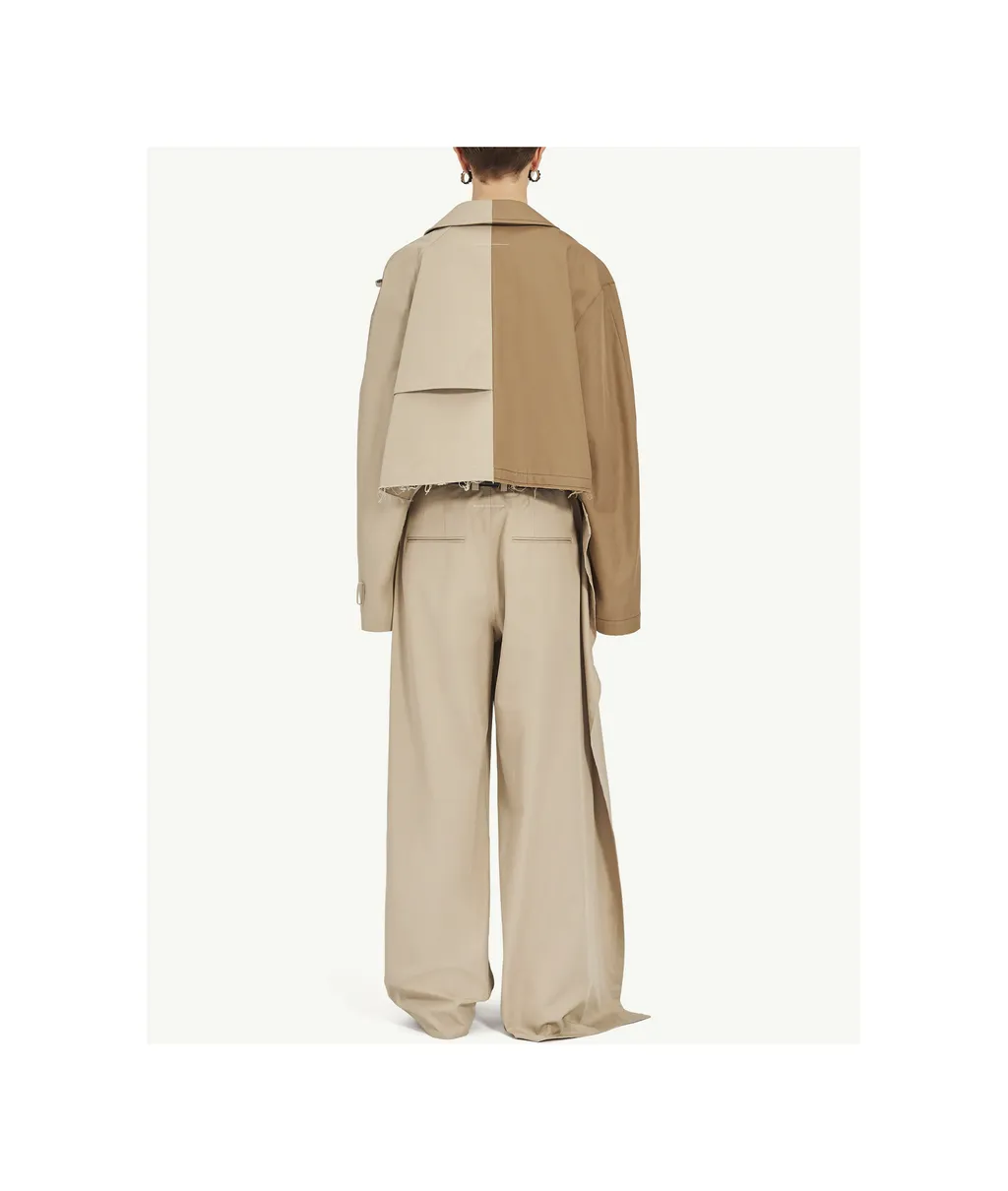 Cropped Trench Coat