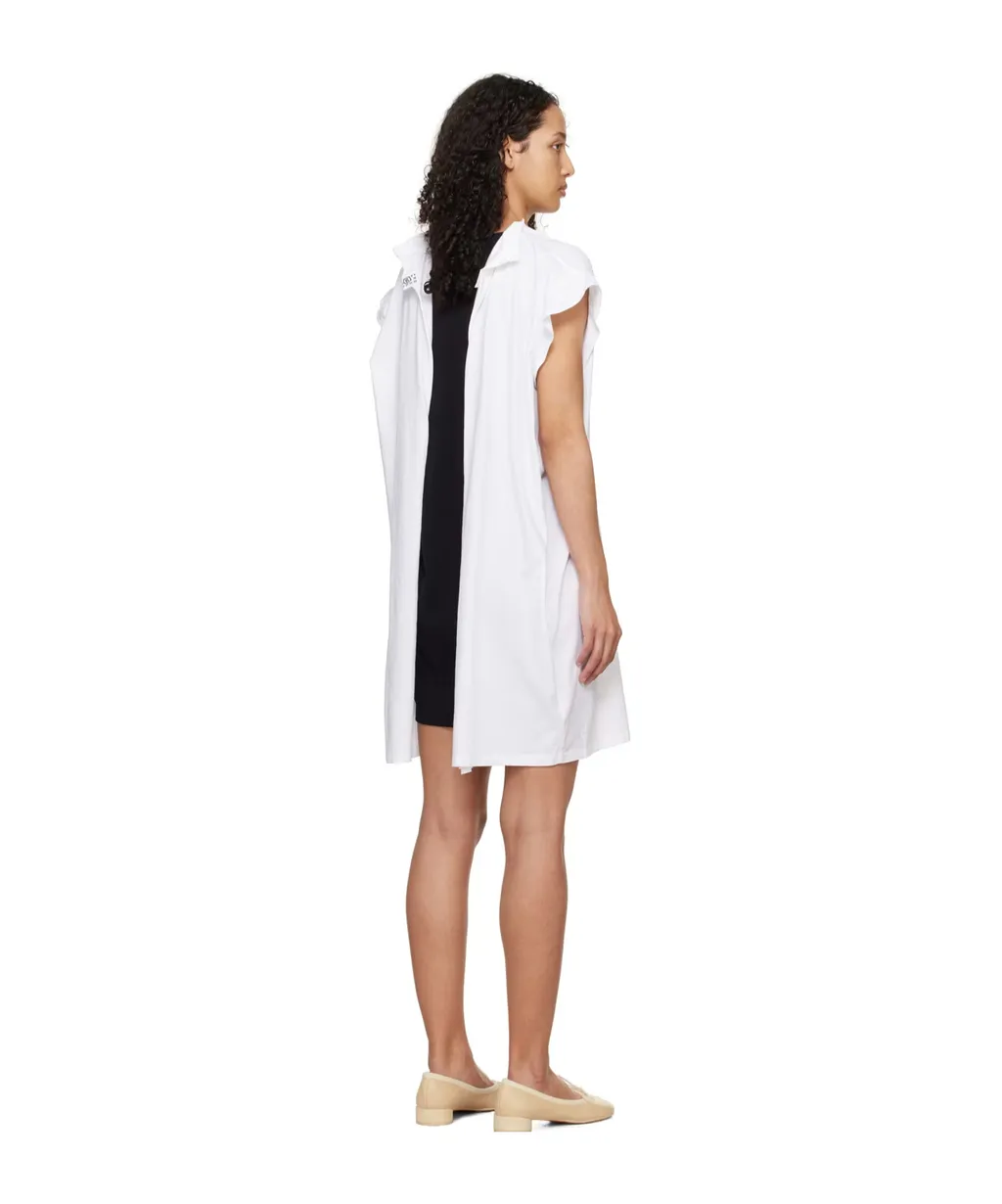 Round-Neck Mid-Length Dress