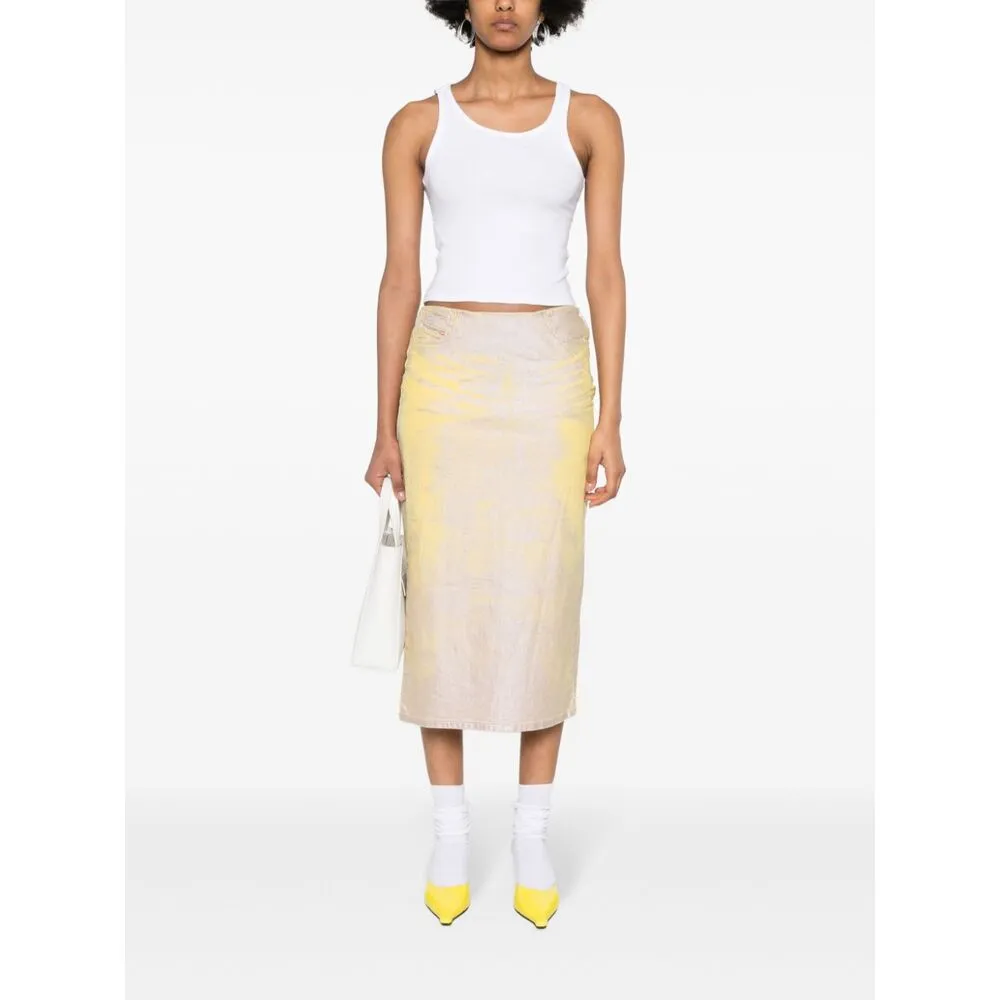 Cut-Out Detailed Ribbed Tank Top
