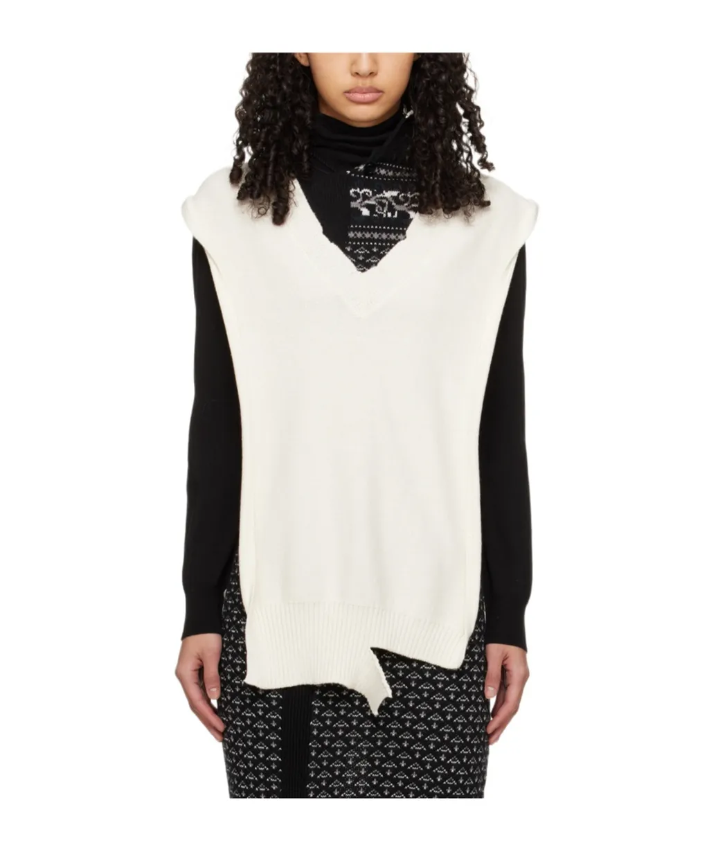 Wool Shawl Sweater