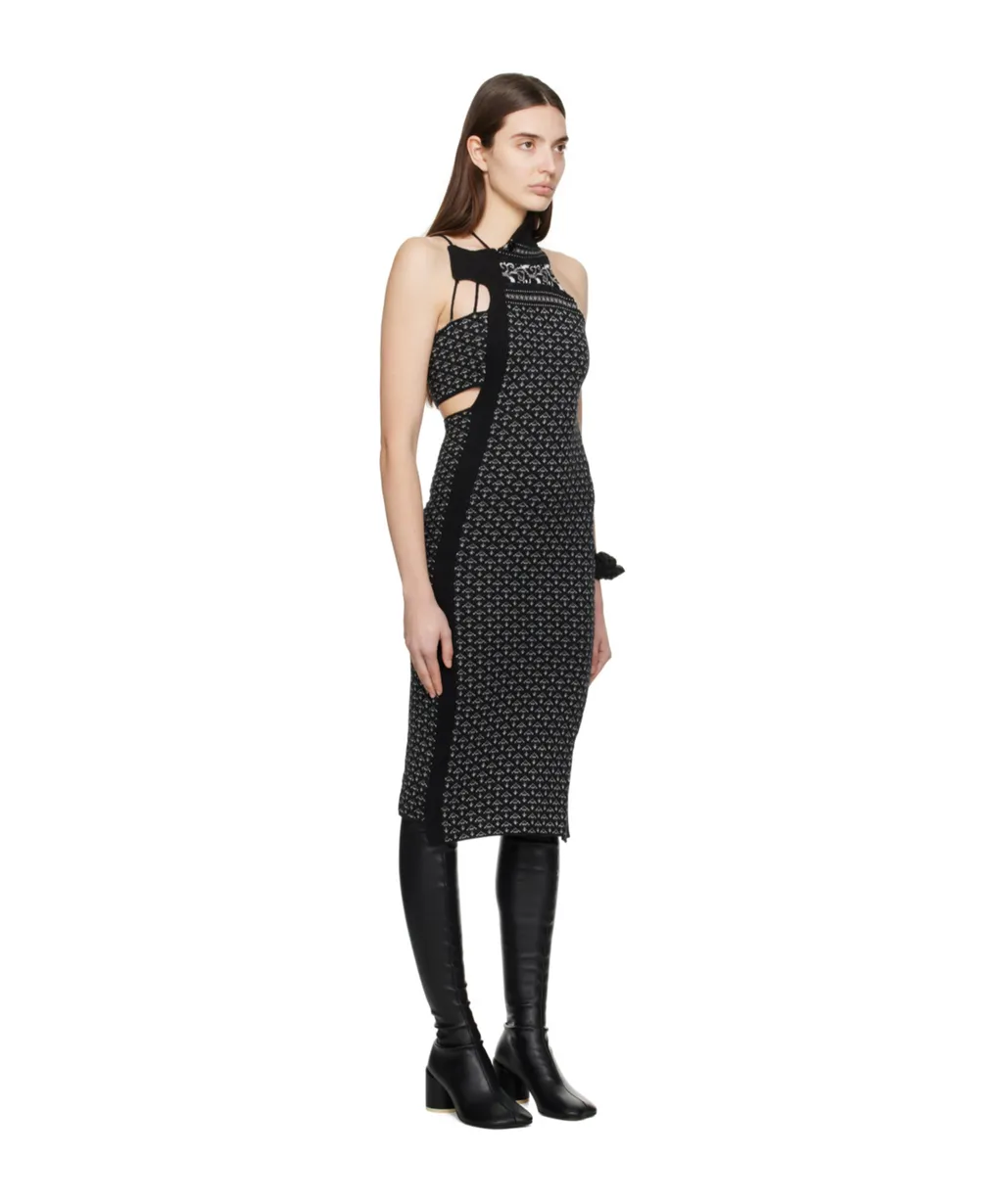 Asymmetrical Knitted Dress