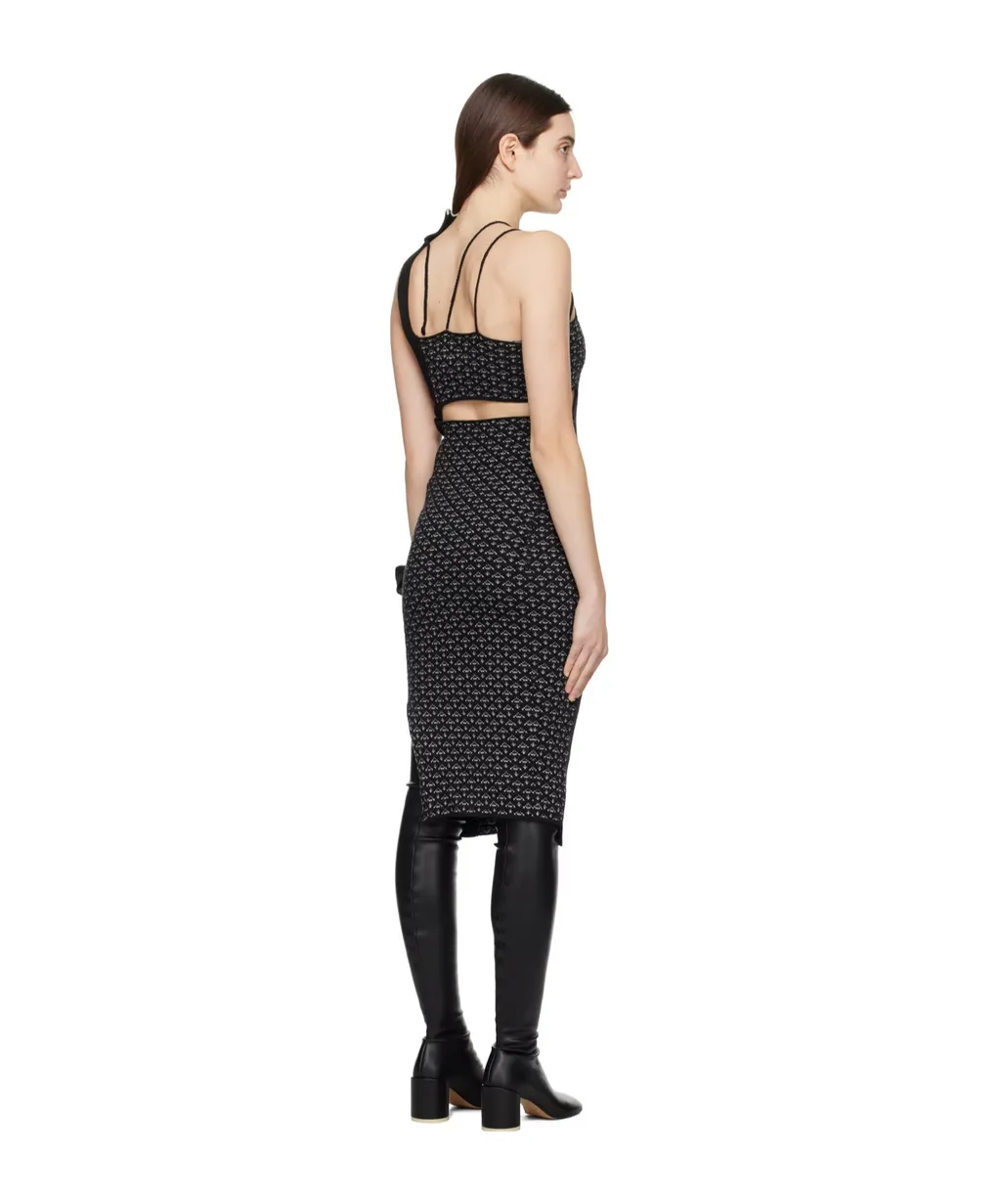 Asymmetrical Knitted Dress