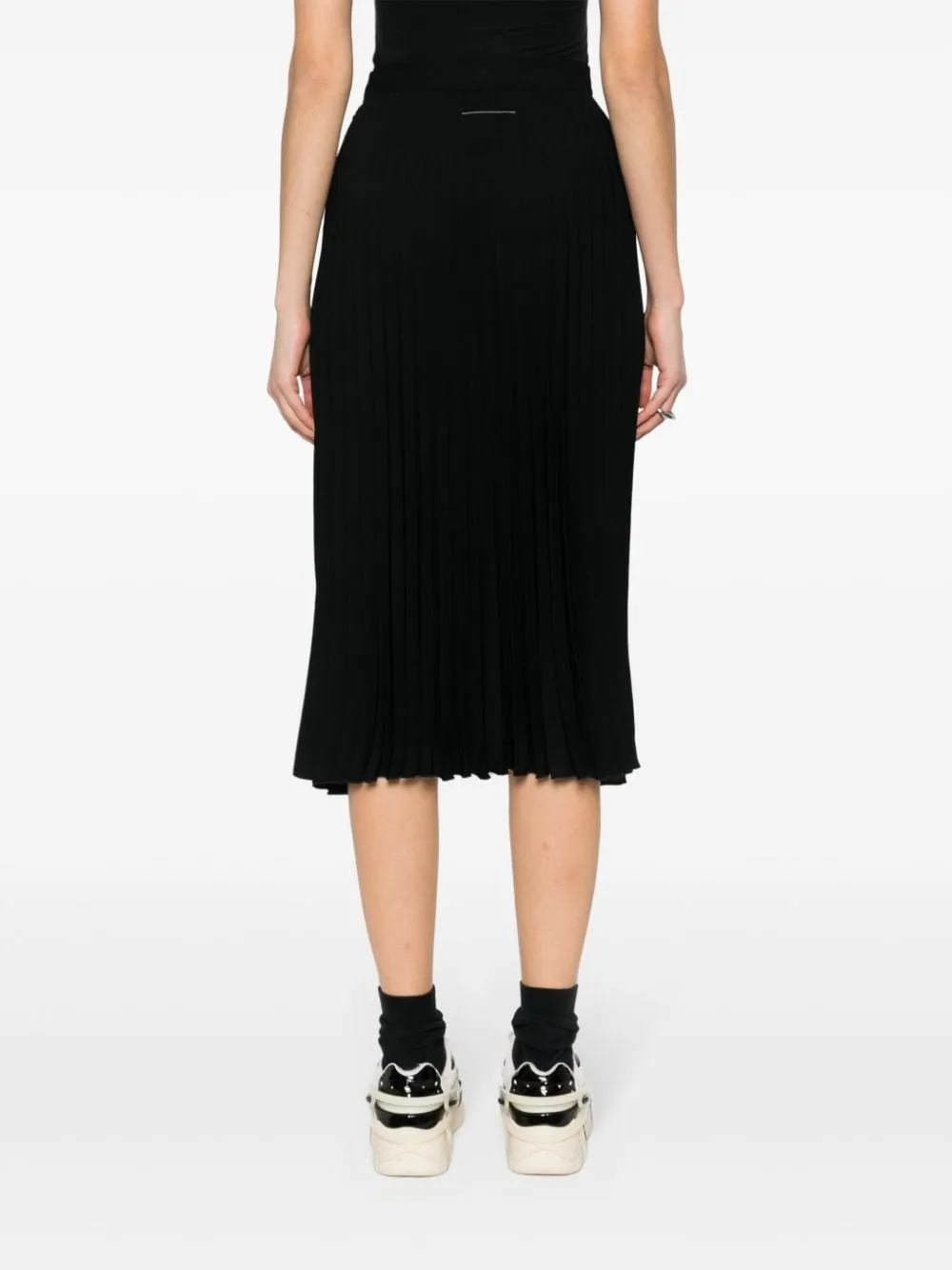 Pleated Midi Skirt