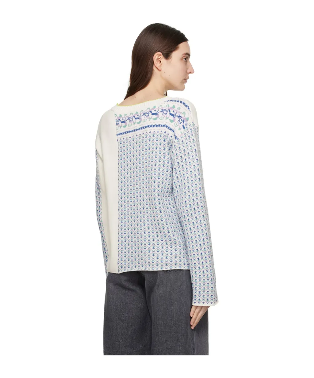 Asymmetrical Pattern Sweater