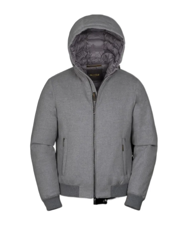 Long-Sleeved Zip-Up Puffer Jacket