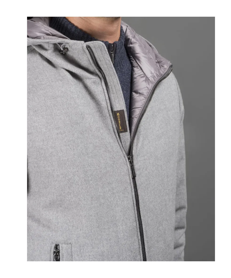 Long-Sleeved Zip-Up Puffer Jacket