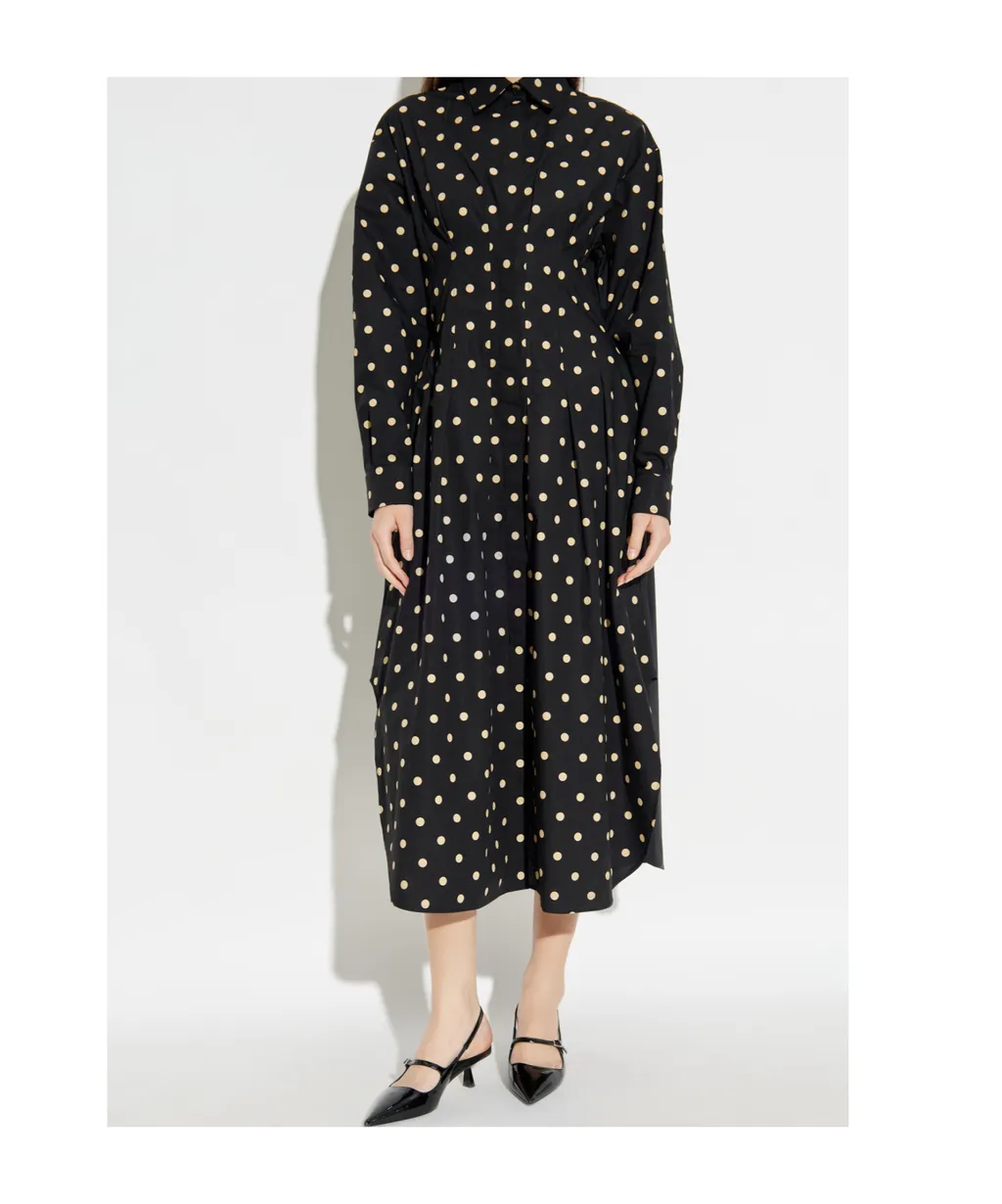 Polka Dot Print Dress