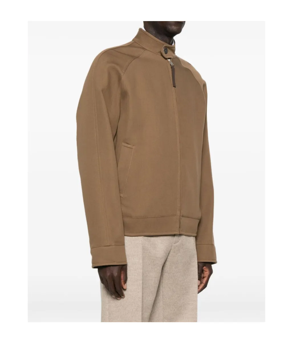 Zip-Fastening Bomber Jacket