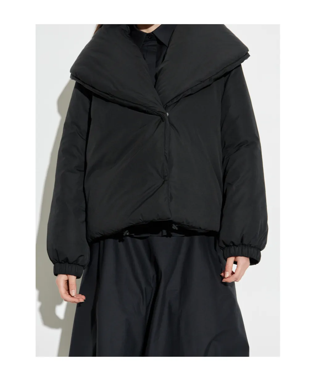 Drawstring Hem Coat
