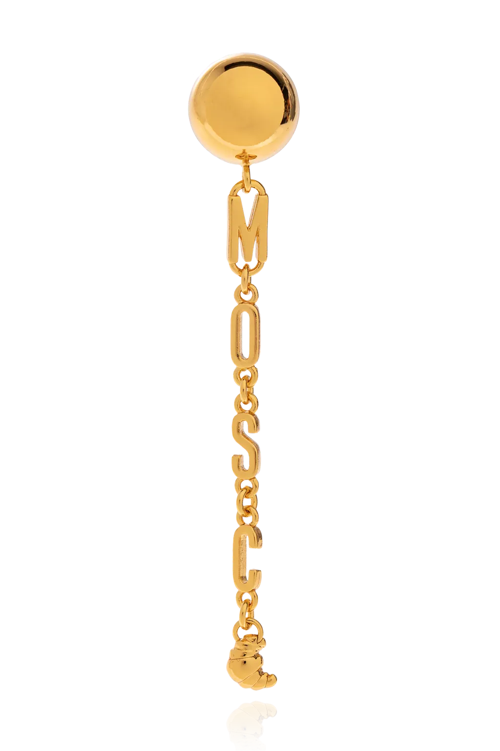 Logo-Lettering Drop Earrings