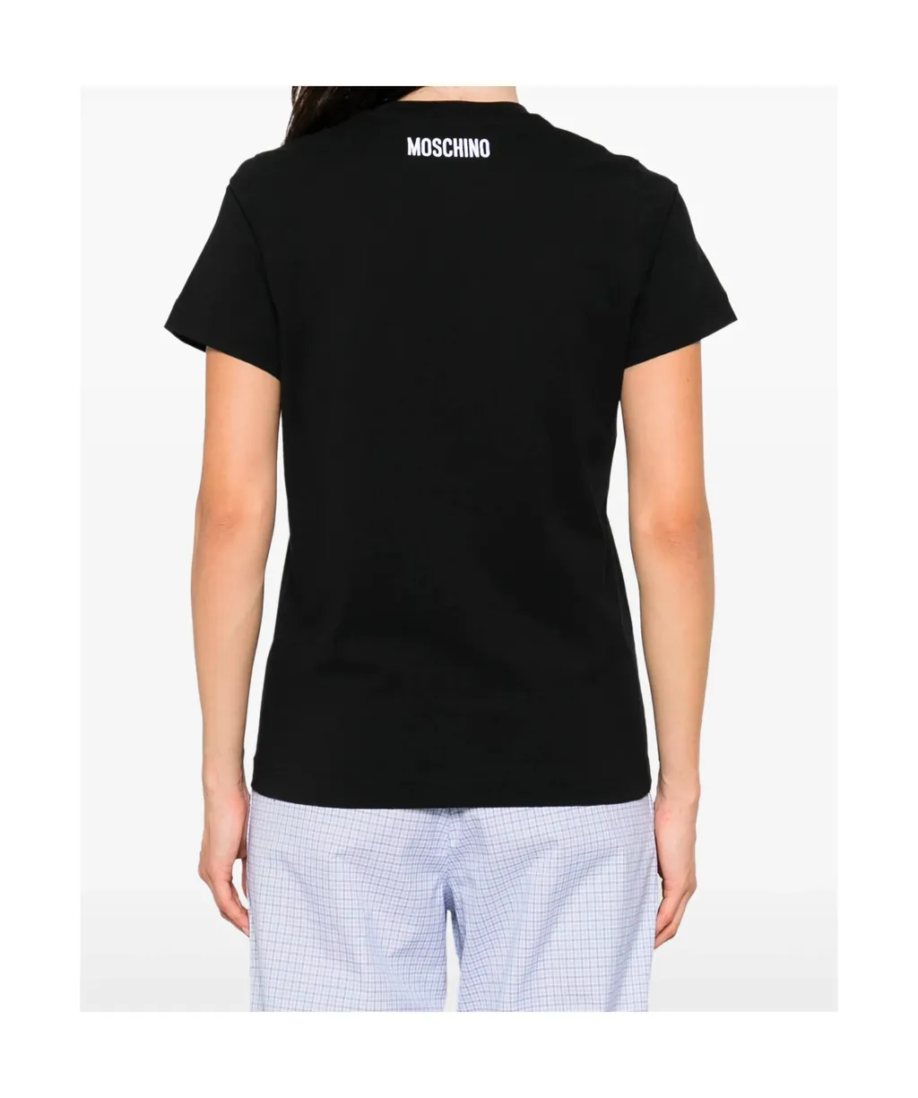 Embroidered Goose Crew Neck T-Shirt