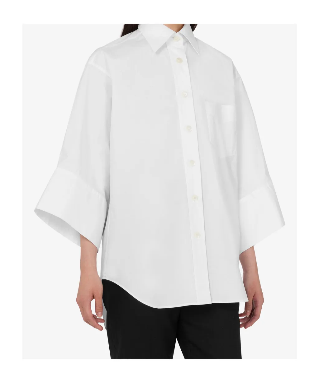 Patch-Pocket Cotton Shirt