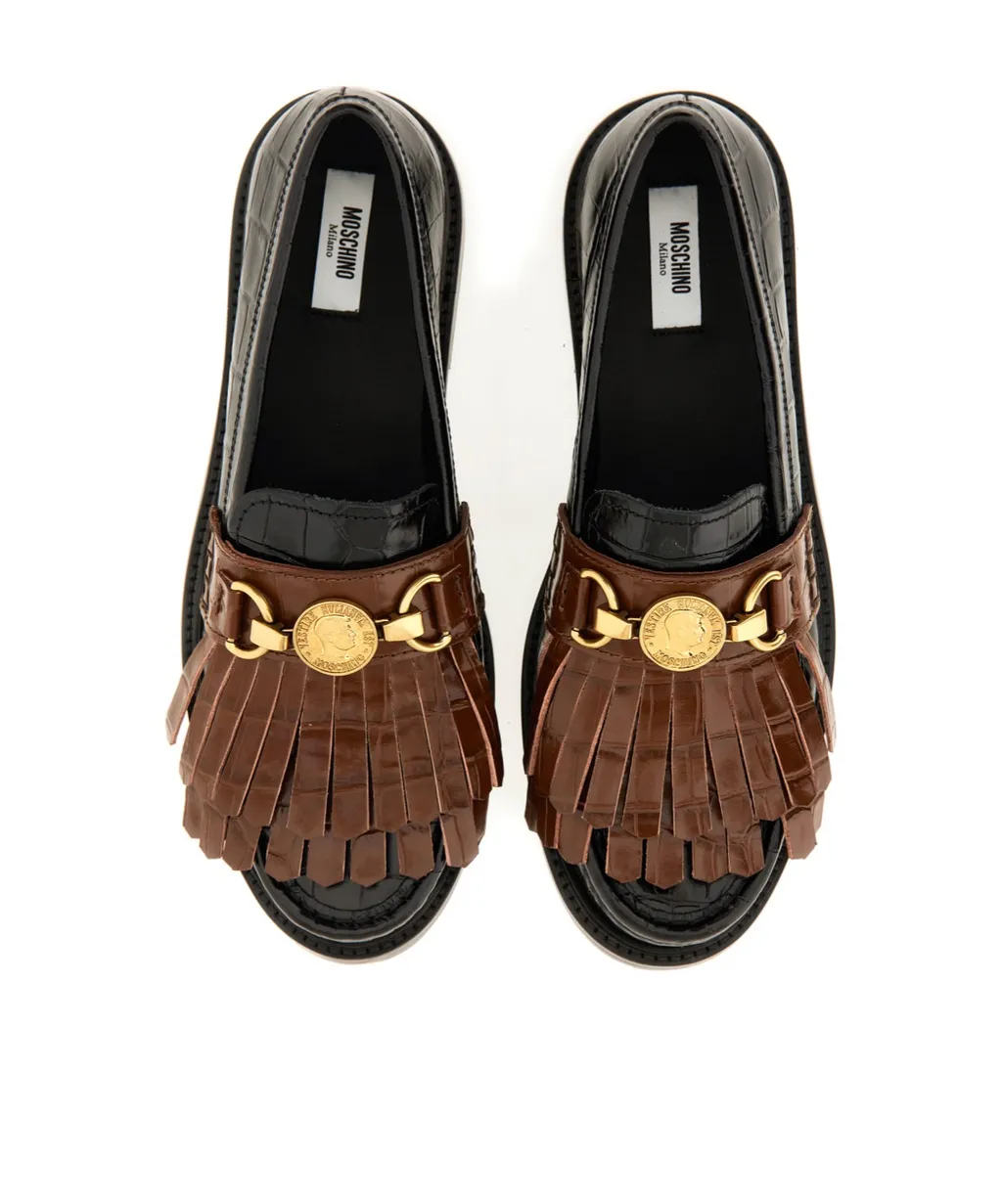 Moccasins With Bangs And Coin