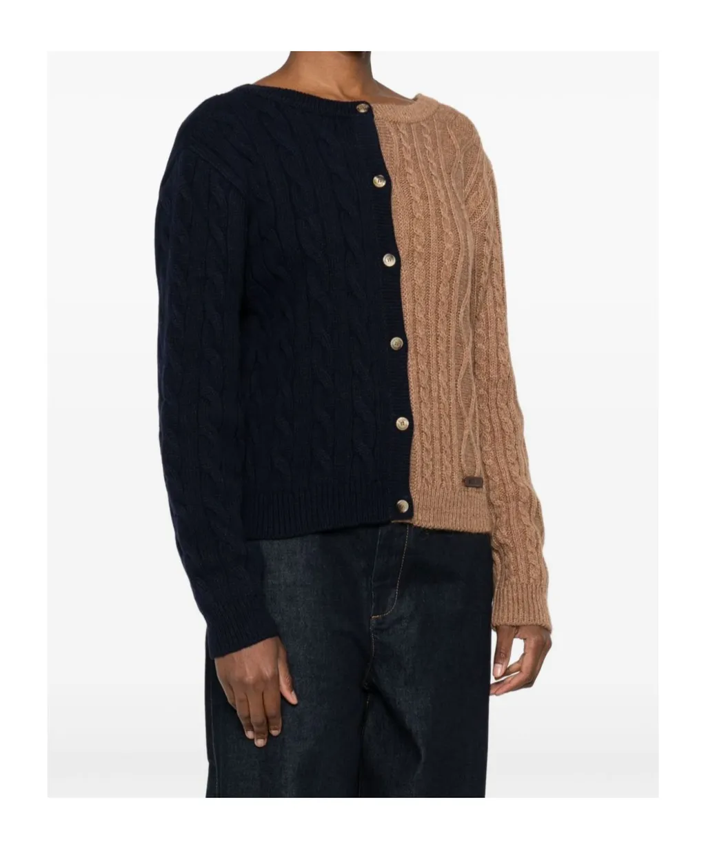 Cable-Knit Cardigan