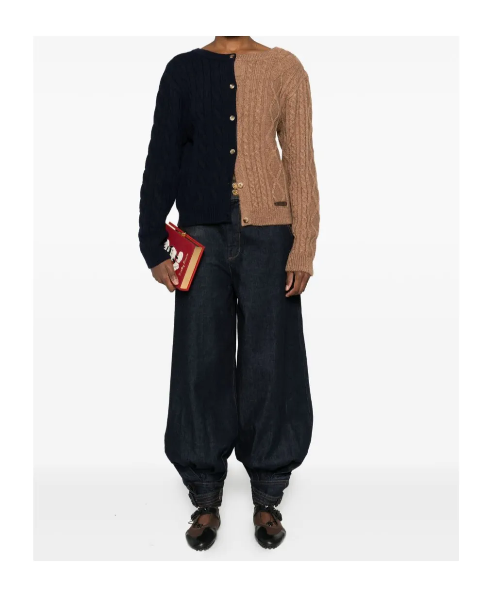 Cable-Knit Cardigan