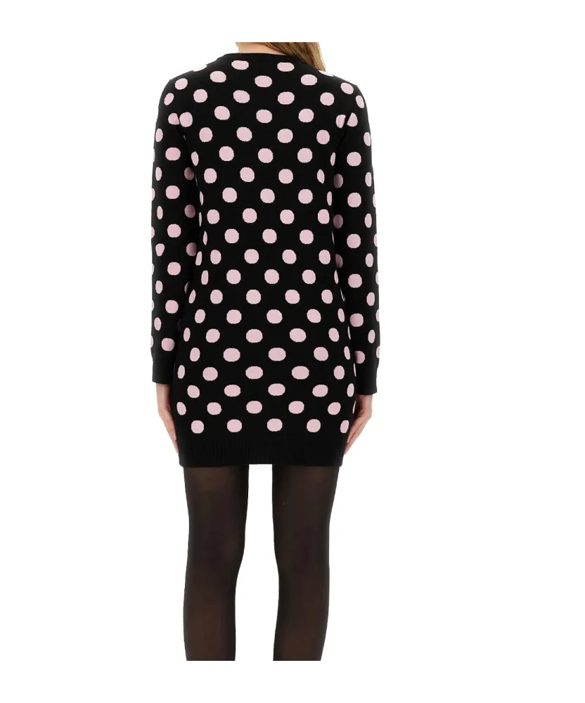 Long-Sleeved Knitted Dress