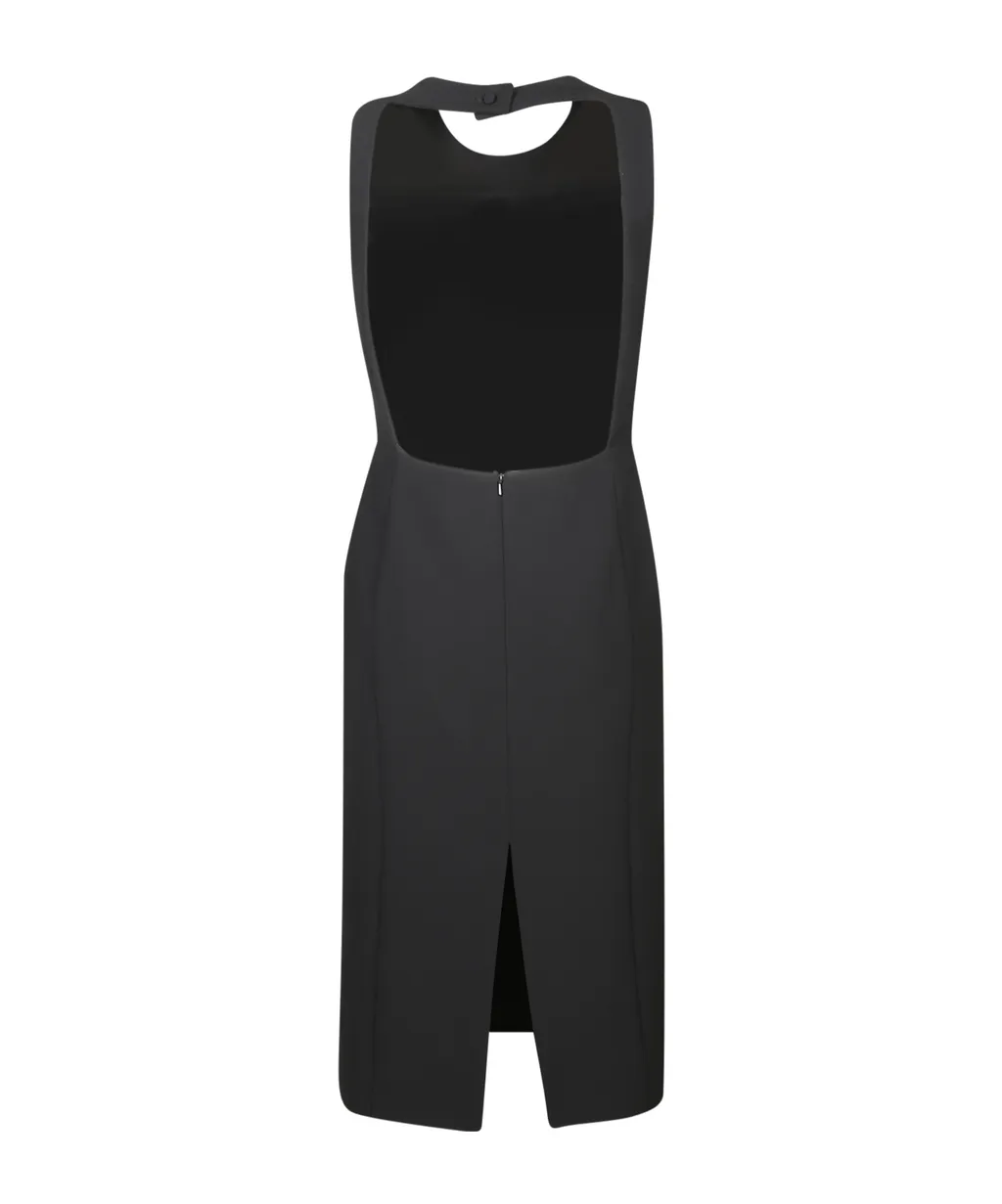 Open-Back Midi Dress