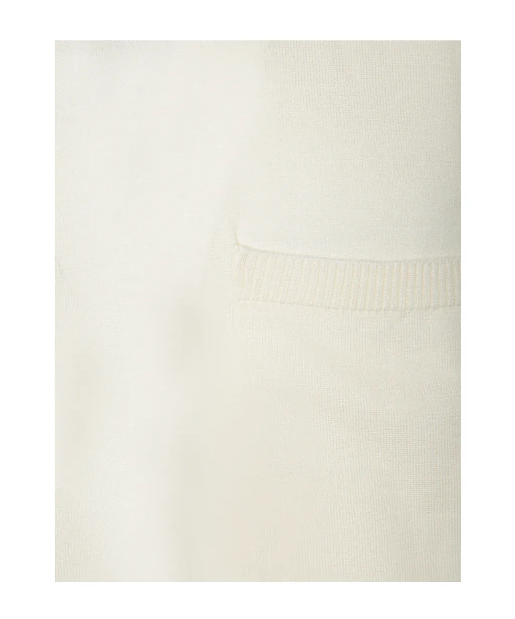Fine-Knit Crewneck T-Shirt