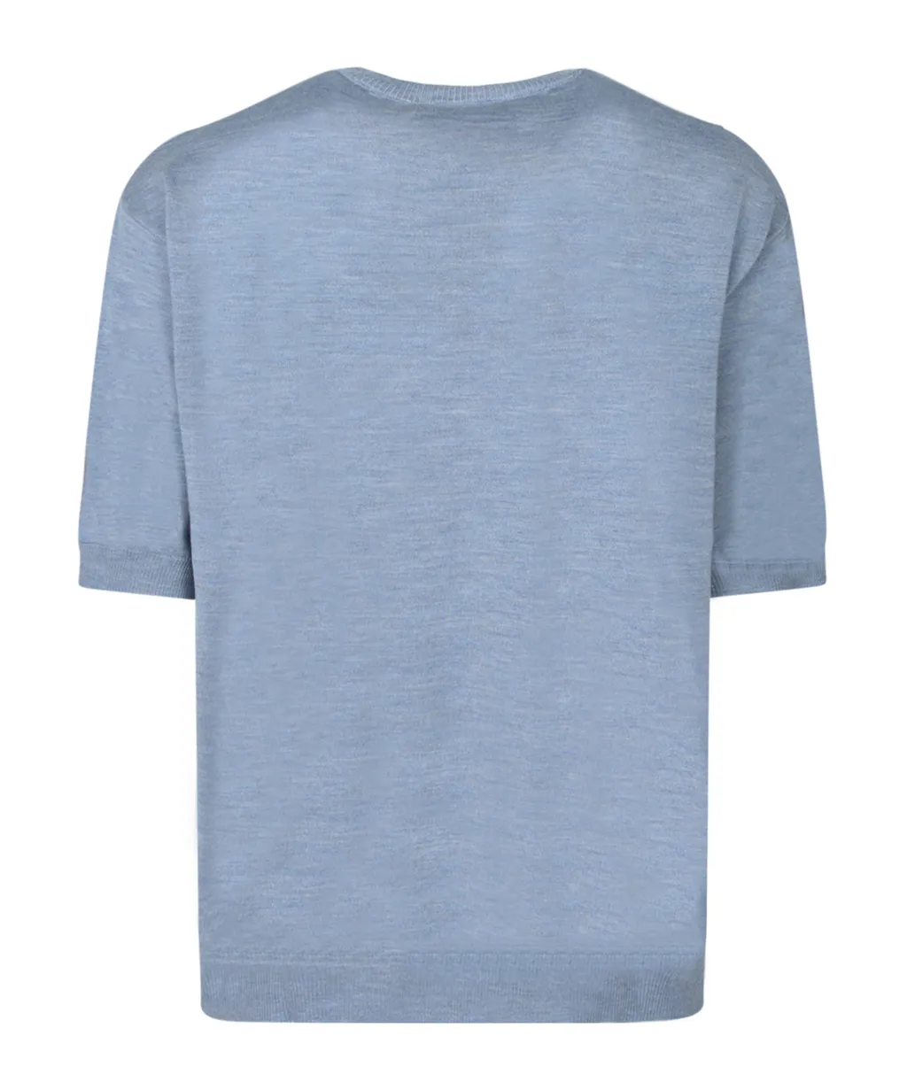 Fine-Knit T-Shirt