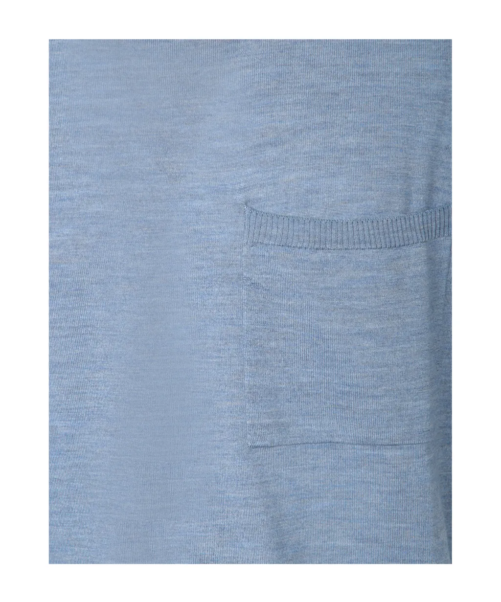 Fine-Knit T-Shirt