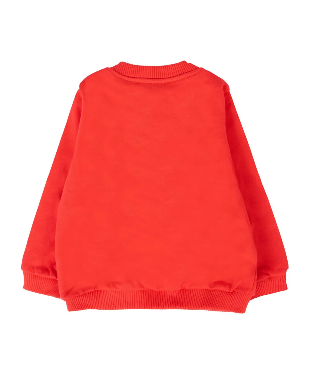 Bear Print Sweatshirt