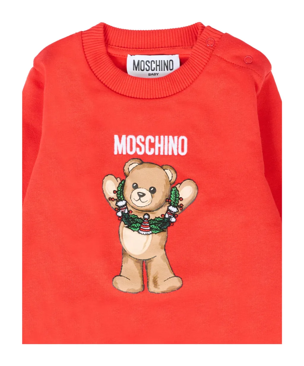 Bear Print Sweatshirt