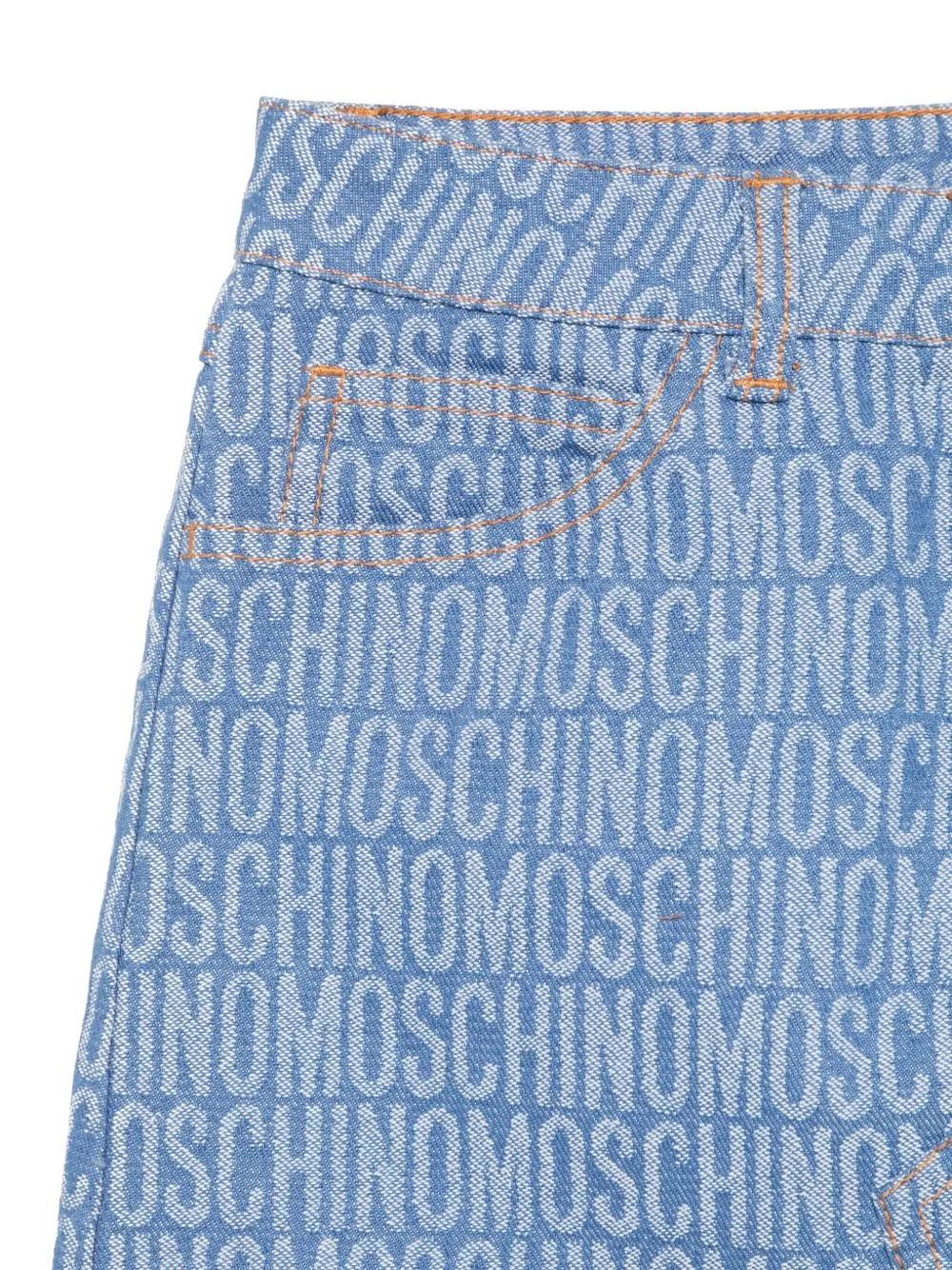 Logo-Jacquard Skirt