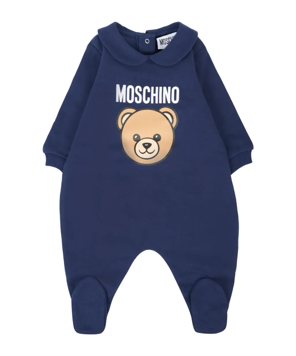Teddy Bear Print Babygrow Set