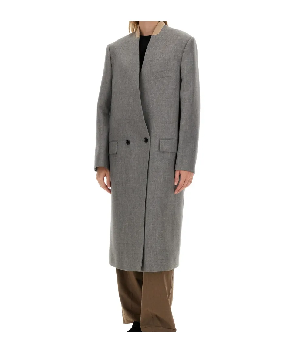 Double-Breasted Coat