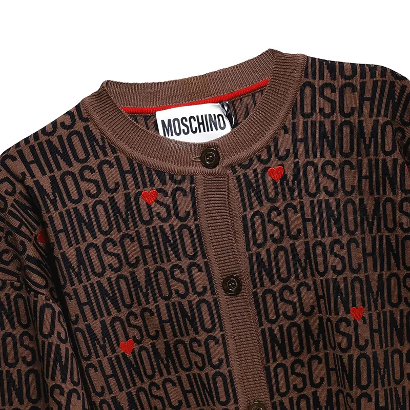 Long-Sleeved Jacquard Sweater