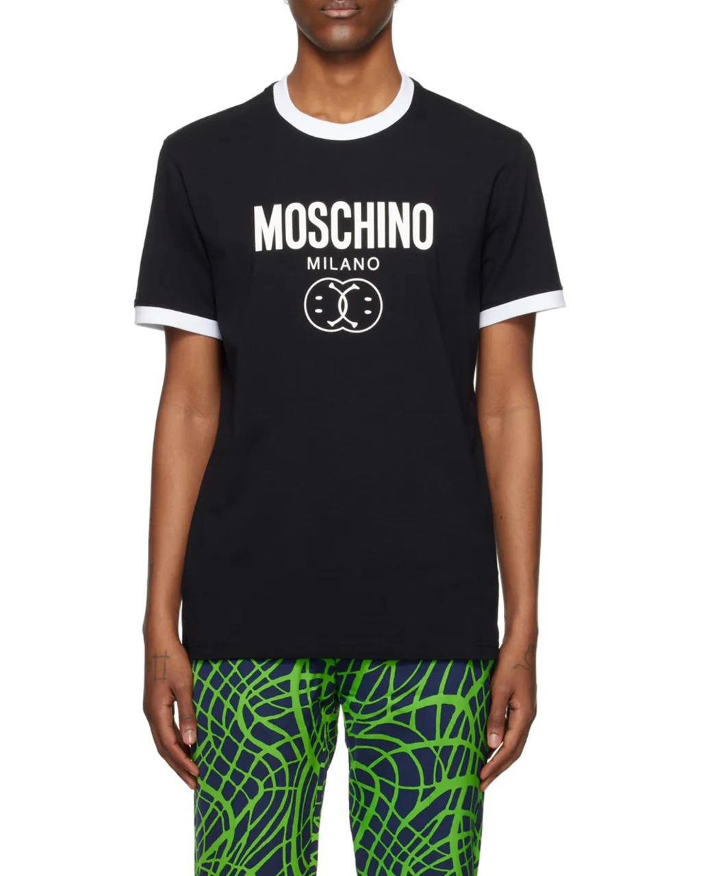 Round Collar Logo T-Shirt
