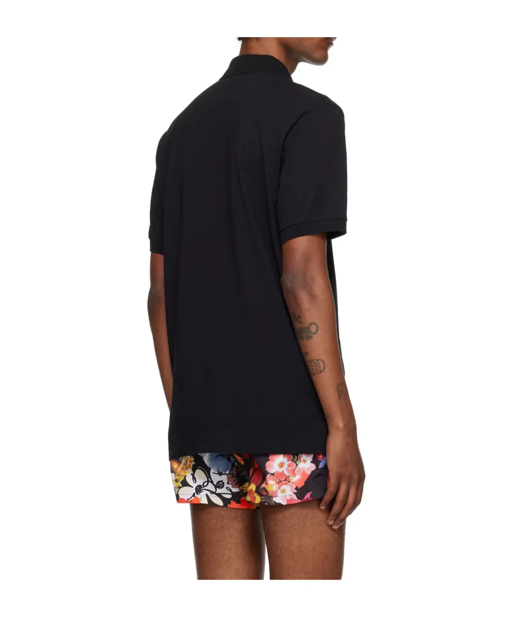 Embroidery Short-Sleeved Polo Shirt