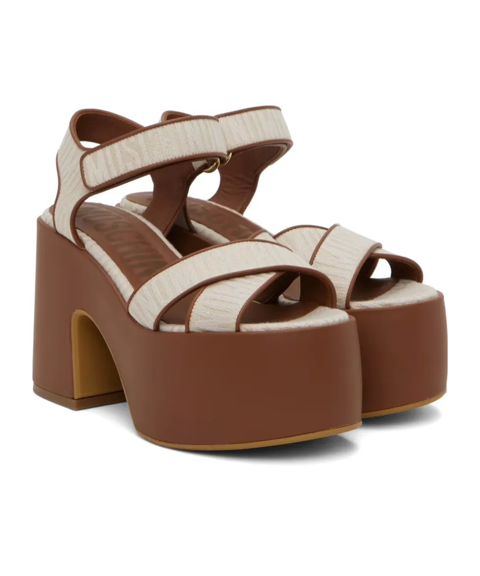 70Mm Leather Sandals
